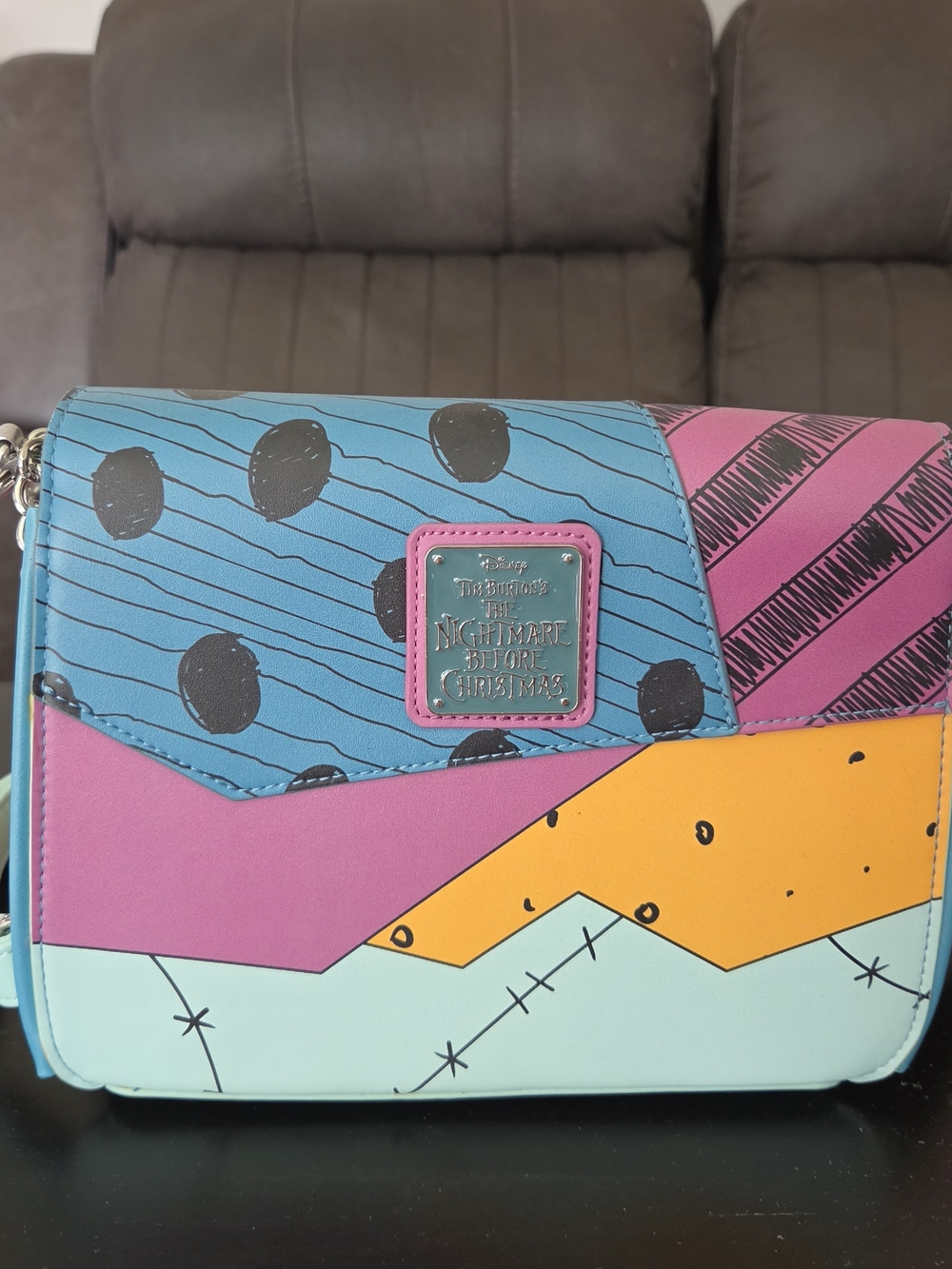 Loungefly The Nightmare Before Christmas Sally Cosplay Crossbody Bag